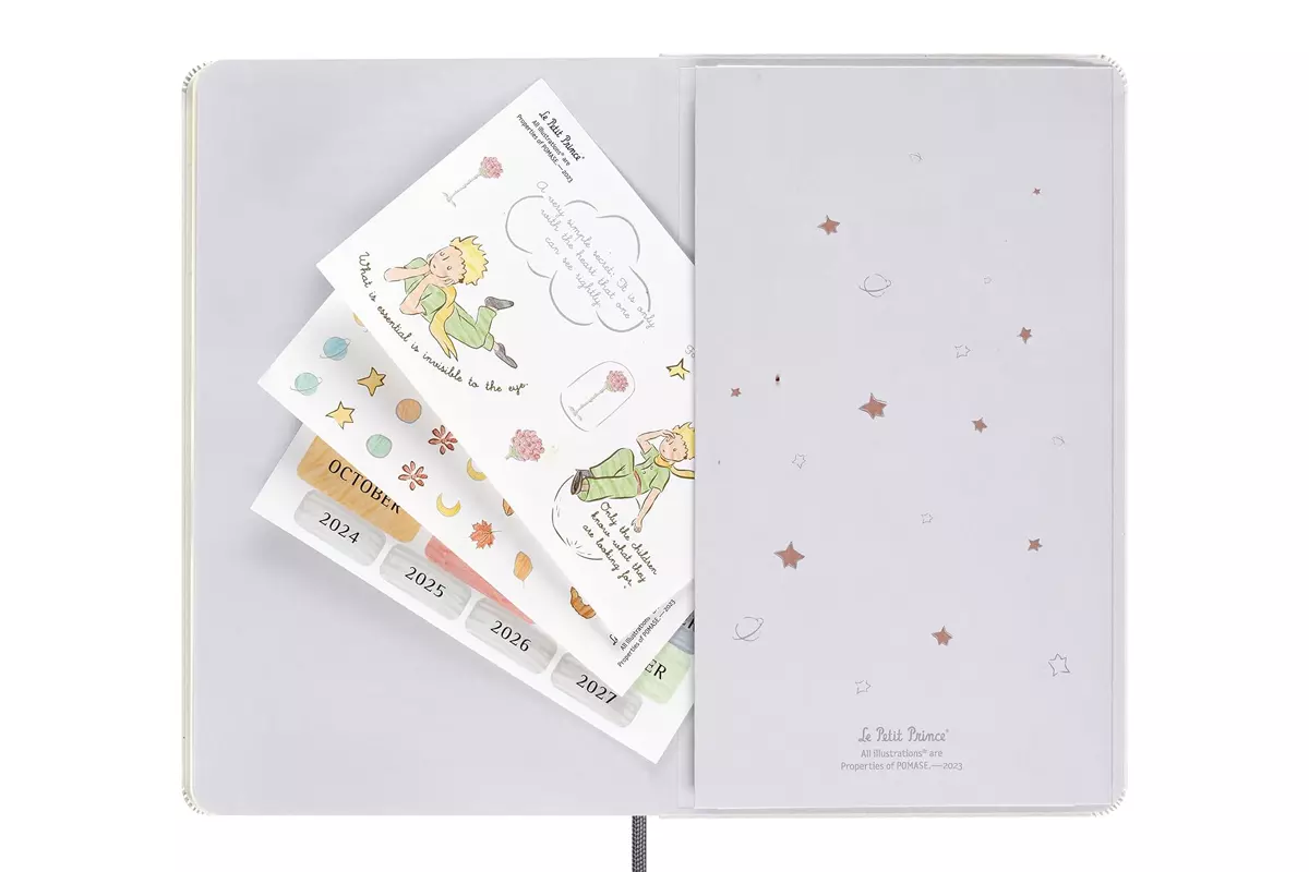 Een Moleskine Le Petit Prince Undated Weekly Planner + Ruled Large Notebook LE koop je bij Moleskine.nl